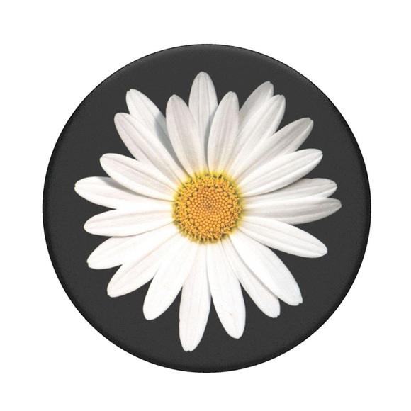 POPSOCKETS PopGrip White Daisy Flower Phone Grip Stand - Picture 2 of 8